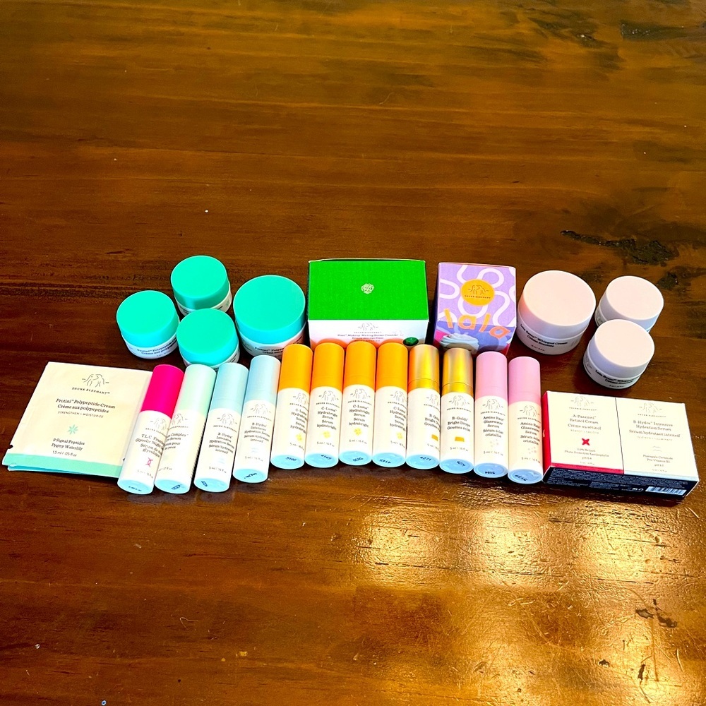 Drunk Elephant minis/travel bundle - 25 new items